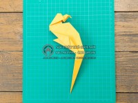 Cách gấp giấy origami hình con cá ngựa