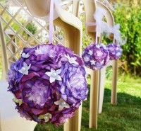 Cách làm quả cầu hoa đẹp mắt cho tiệc cưới