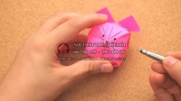 Gấp giấy origami hình con thỏ 3D